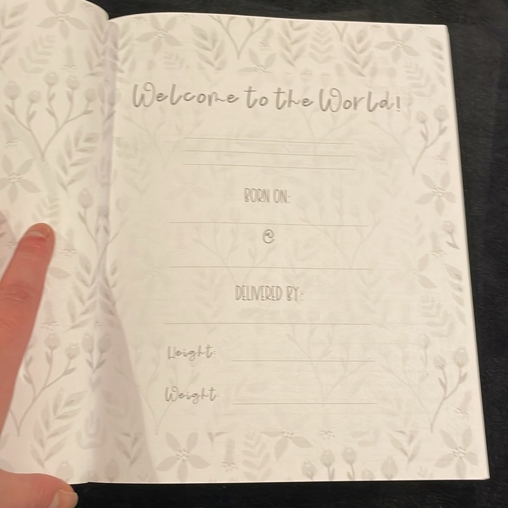 NWOT NICU Moments parent journal - Picture 3 of 6